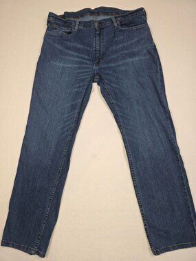 Levis Mens 559 Relaxed Straight Fit Blue Denim Jeans W38 L32